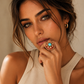 Desert rose ring