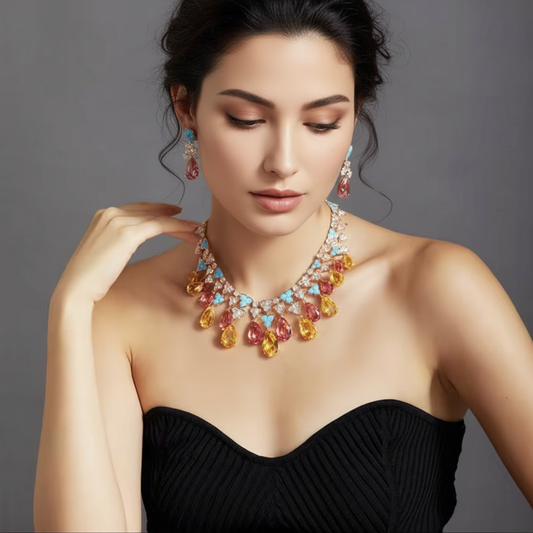 Sunset Royale Necklace Set