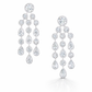 Celeste cascade Zircon earrings