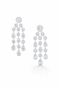 Celeste cascade Zircon earrings