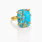 Fancy Blue Mohave Turquoise ring