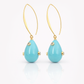 Mia Turquoise Drop Earring