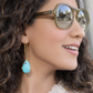 Mia Turquoise Drop Earring