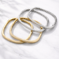 Kaamra Square Zircon cuffs