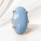 Blue Lace Agate ring