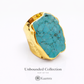 Unbounded turquoise ring