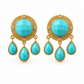 Capri semi precious earrings