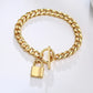 Chain Lock bracelet