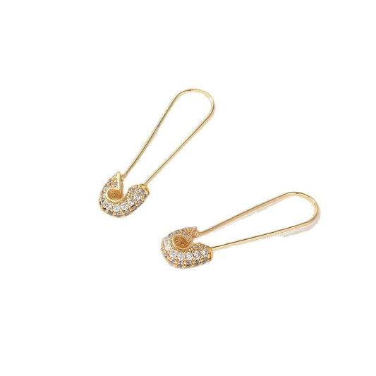 Diamond Pin earrings