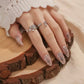 Dangling Single Diamond ring