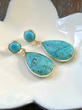 Turquoise pendant Earrings