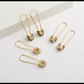 Diamond Pin earrings