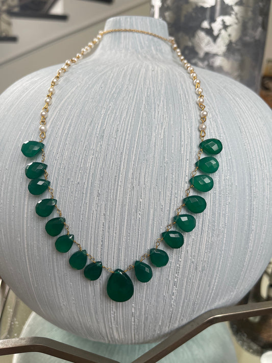 Mahi Necklace & earrings