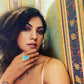 Unbounded turquoise ring