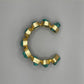 The “imperfectly perfect” Turquoise adjustable cuffs.