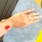 Coral  & Pearl Cuff