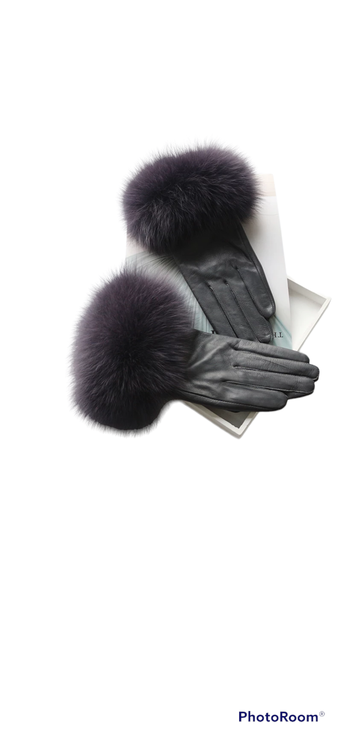 Kaamra’s Luxury lea gloves, Black