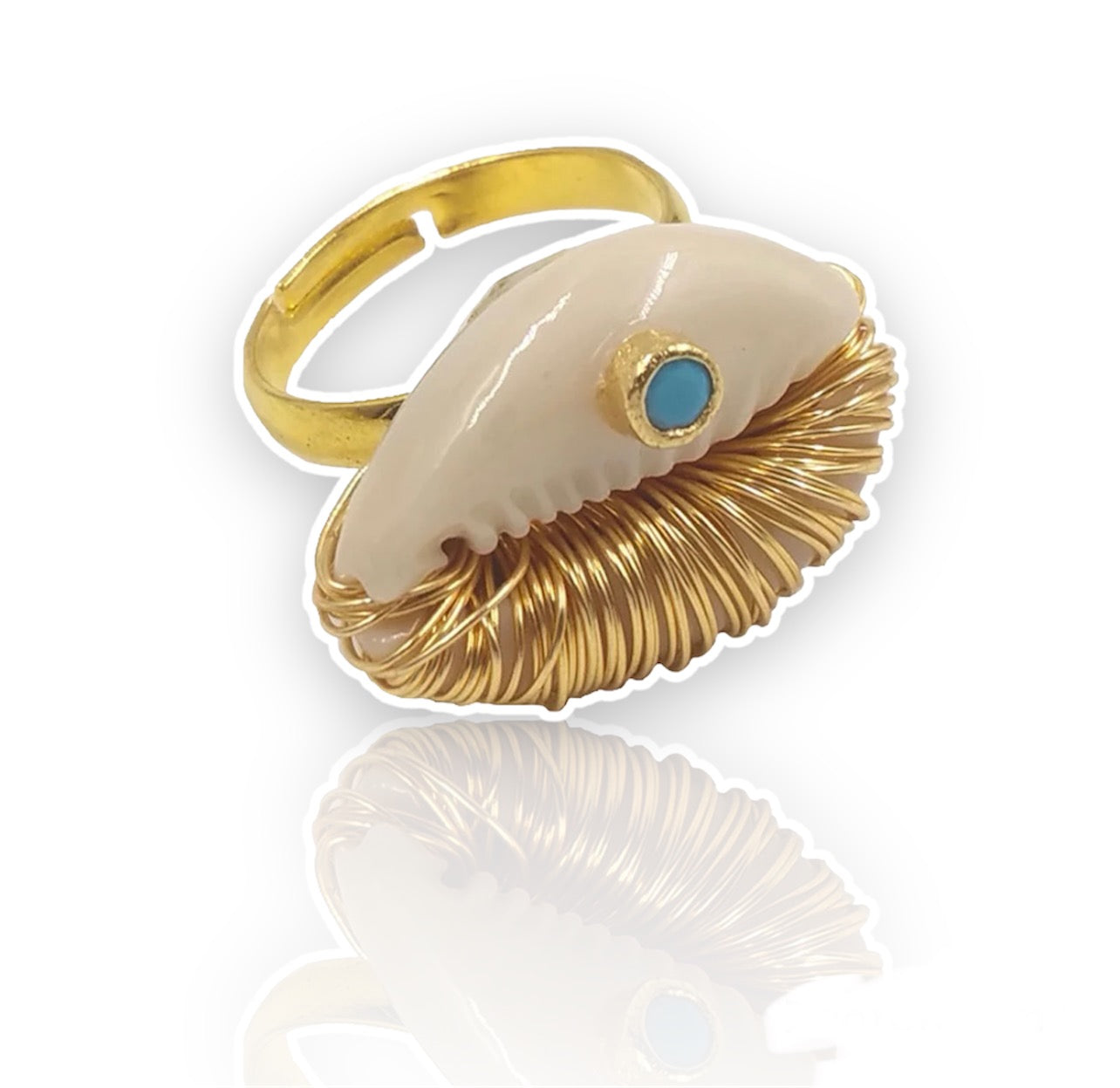 Cowri ring
