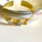 Inanna White Sugar Druzy Cuff