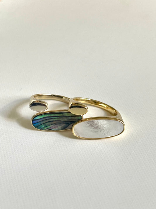Stackable Faith and Hope rings