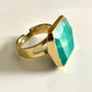 Sara  semiprecious stone ring