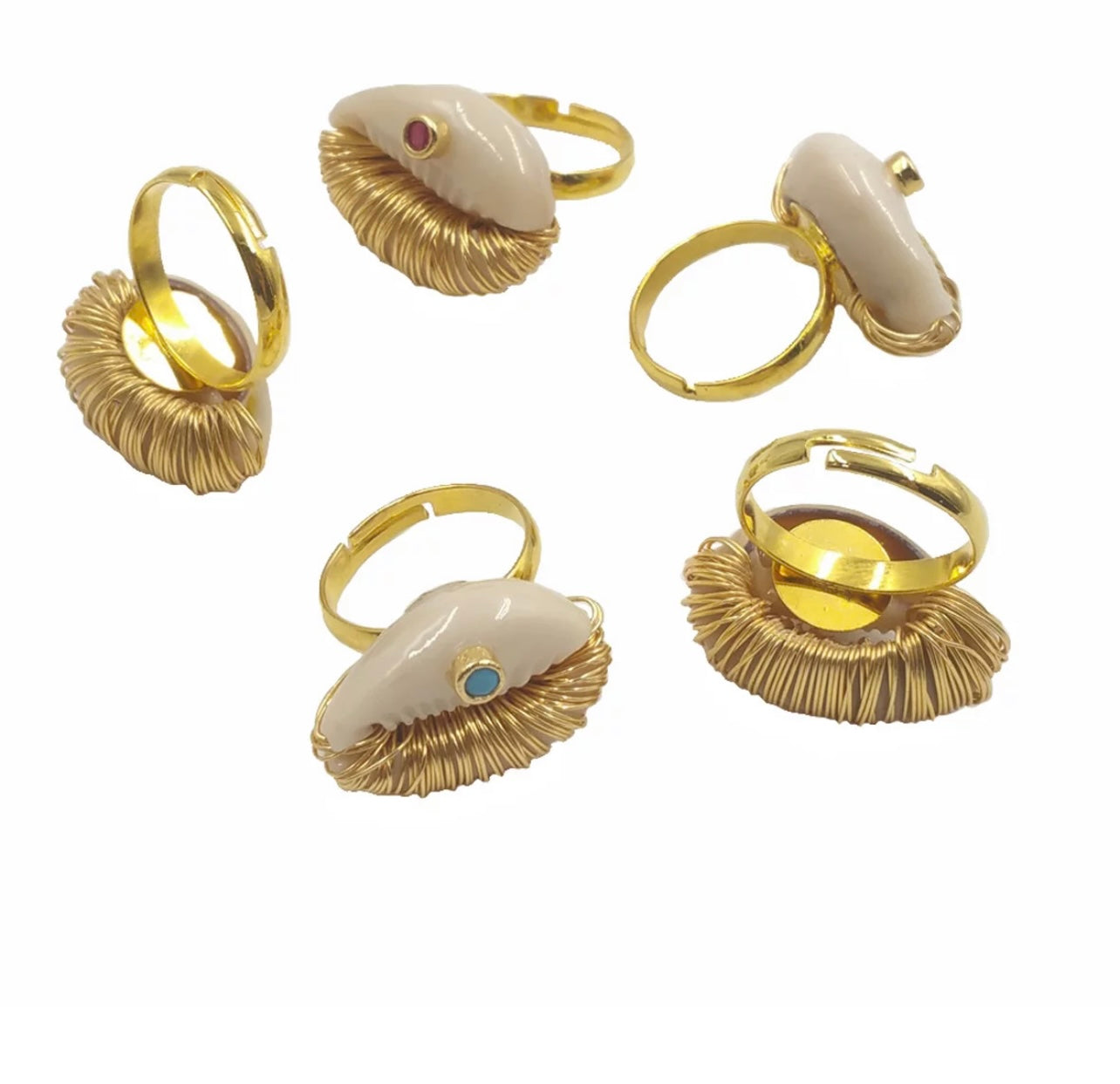 Cowri ring