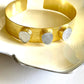 Inanna White Sugar Druzy Cuff
