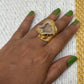 Unbounded Natural Brazilian Agate ring