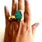 Unbounded turquoise ring