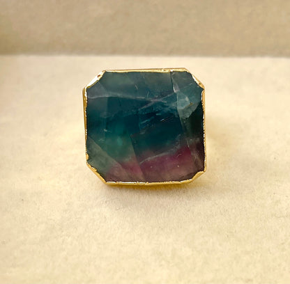 Sara  semiprecious stone ring