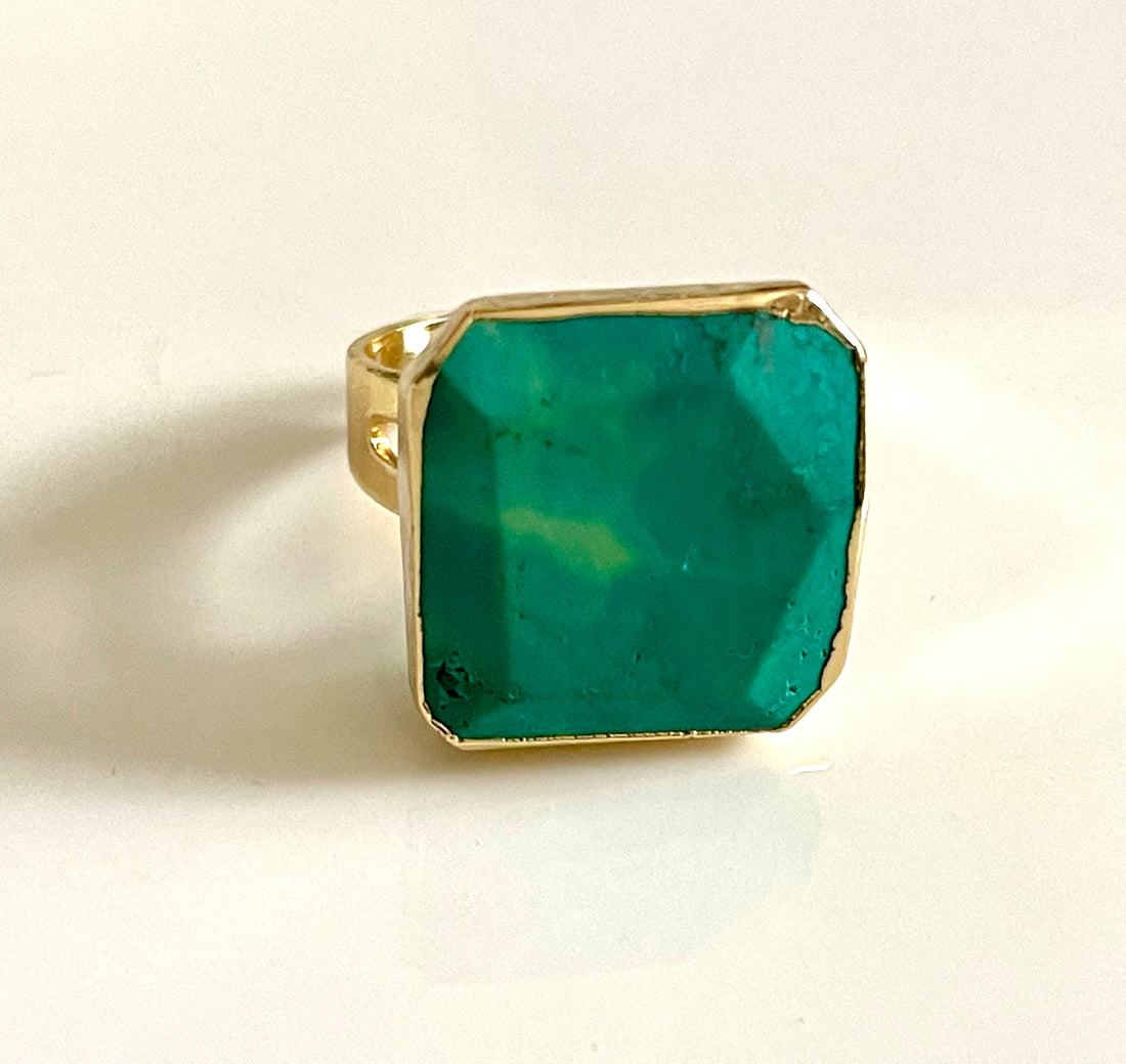 Sara  semiprecious stone ring